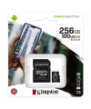 Card Memorie MicroSDXC Kingston Canvas Select Plus Android A1, cu adaptor, 256GB, Clasa 10 / UHS-1 U1 SDCS2/256GB 
