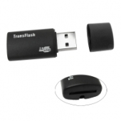 Cititor Card USB OEM, microSD, Negru