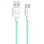 Cablu de date USB - USB Type-C Usams U Turn SJ099 Turquoise