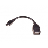 Adaptor OTG USB 3.0 - MicroUSB 13cm Negru