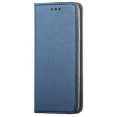 Husa Piele Ecologica Samsung Galaxy J3 (2017) J330 Case Smart Magnet bleumarin