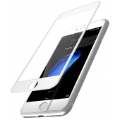 Folie Protectie ecran antisoc Apple iPhone 7 Plus Tempered Glass Full Face 5D alba