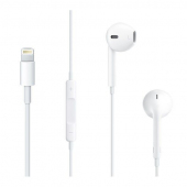 Handsfree Casti EarPods Apple MMTN2ZM/A, Cu microfon, Lightning, Alb