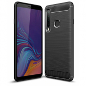 Husa pentru Samsung Galaxy A7 (2018) A750, Forcell, Carbon, Neagra