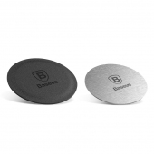 Set sticker magnetic telefon pentru Suport Auto Baseus, Argintiu ACDR-A0S