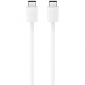 Cablu Date si Incarcare USB Type-C la USB Type-C Samsung EP-DA705, 3A, 1 m, Alb EP-DA705BWEGWW