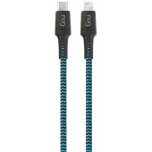 Cablu Date si Incarcare USB-C - Lightning Goui Tough, 18W, 1.5m, Albastru G-TOUGHC94-B
