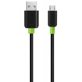 Cablu Date si Incarcare USB-A - microUSB Goui Classic, 18W, 1.5m, Negru G-MC-01K