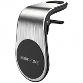 Suport Auto Universal Borofone BH10 Air outlet magnetic, Argintiu