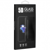 Folie Protectie Ecran OEM pentru Samsung Galaxy A40 A405, Sticla securizata, Full Face, Full Glue, 0.3mm, 5D, Neagra