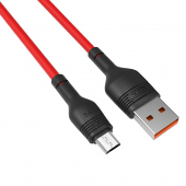 Cablu Date si Incarcare USB-A - microUSB XO Design NB55, 40W, 1m, Rosu