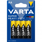 Baterie Varta Super Heavy Duty 2006, AA / R6P / 1.5V, Set 4 bucati 02006101414