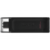 Memorie Externa Kingston DT 70, 32Gb, USB Type-C, Neagra