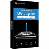 Folie de protectie Ecran BLUE Shield pentru Apple iPhone XS Max, Sticla securizata, UV Glue, 3D 299220