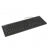 Tastatura USB Tellur Basic, cu fir, Neagra TLL491031