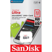 Card Memorie microSDHC SanDisk Ultra Android, 32Gb, Clasa 10 / UHS-1 U1 SDSQUNR-032G-GN3MN