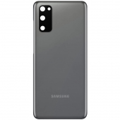 Capac Baterie - Geam Camera Spate Samsung Galaxy S20 G980, Gri, Swap 