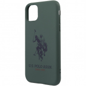Husa TPU U.S. Polo Big Horse pentru Apple iPhone 11 Pro, Verde USHCN58SLHRGN