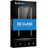 Folie de protectie Ecran BLUE Shield pentru Xiaomi Mi 11 5G, Sticla securizata, Edge Glue, 3D, Neagra