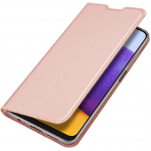 Husa Poliuretan DUX DUCIS Skin Pro pentru Samsung Galaxy A22 5G A226, Roz Aurie 