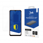 Folie de protectie Ecran 3MK FlexibleGlass Lite pentru Samsung Galaxy A12 Nacho A127 / M12 M127 / A12 A125, Sticla Flexibila, Full Glue