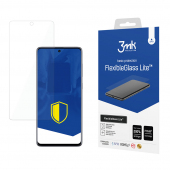 Folie de protectie Ecran 3MK FlexibleGlass Lite pentru Samsung Galaxy A71 5G A716, Sticla Flexibila, Full Glue