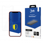 Folie de protectie Ecran 3MK HardGlass pentru Apple iPhone 12 Pro Max, Sticla securizata, Full Glue