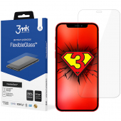 Folie de protectie Ecran 3MK FlexibleGlass pentru Apple iPhone 12 / 12 Pro, Sticla Flexibila, Full Glue