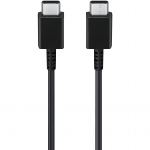 Cablu Date si Incarcare USB Type-C la USB Type-C Samsung EP-DW767JBE, 1.8 m, 3A, Negru GP-TOU021RFCBW 