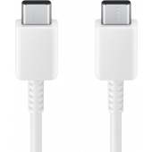 Cablu Date si Incarcare USB Type-C la USB Type-C Samsung EP-DA705BWE, 1 m, 3A, Alb GP-TOU021RFBWW 