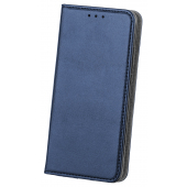 Husa Piele OEM Smart Magnetic pentru Samsung Galaxy A22 5G, Bleumarin 