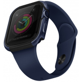 Husa Protectie Ceas UNIQ Valencia pentru Apple Watch Series 40 mm, Albastra 