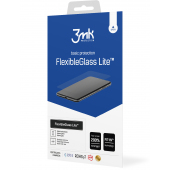 Folie Protectie Ecran 3MK FlexibleGlass Lite pentru Apple iPhone 13 / Apple iPhone 13 Pro, Sticla Flexibila, Full Glue, Lite, 0.16mm 