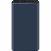 Baterie Externa Xiaomi MI Power Bank 3, 10000mAh, 18W, QC, 2 x USB-A, Albastra VXN4274GL