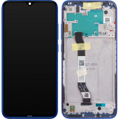 Display cu Touchscreen Xiaomi Redmi Note 8, cu Rama, Albastru, Service Pack 5600030C3J00