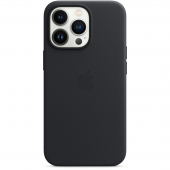 Husa Piele Apple iPhone 13 Pro, MagSafe, Neagra MM1H3ZM/A 