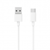 Cablu Date si Incarcare USB la USB Type-C Xiaomi, 1 m, 18W, Alb BHR4422GL 