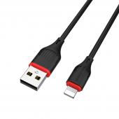 Cablu Date si Incarcare USB la Lightning Borofone Enjoy BX17, 1 m, Negru 
