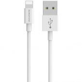 Cablu Date si Incarcare USB la Lightning Borofone Bloom BX22, 1 m, 2.4A, Alb 