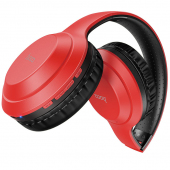 Handsfree Casti Bluetooth HOCO W30 Fun, SinglePoint, Over-Ear, Rosu 