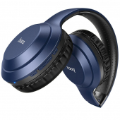 Handsfree Casti Bluetooth HOCO W30 Fun, SinglePoint, Over-Ear, Albastru 