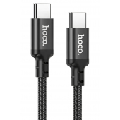 Cablu Date si Incarcare USB Type-C la USB Type-C HOCO X14 Double Speed, 1 m, 60W, Negru 