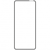 Folie Protectie Ecran OEM pentru Xiaomi Redmi Note 10 5G, Sticla securizata, Full Face, Full Glue, 9D, Neagra 