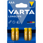 Baterie Varta Longlife 4903, AAA / LR3, Set 4 bucati