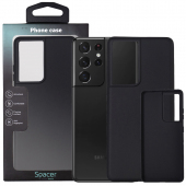 Husa TPU Spacer pentru Samsung Galaxy S21 Ultra 5G, 2mm, Neagra SPPC-SM-GX-S21U-SLK 