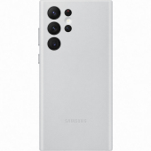 Husa Piele Samsung Galaxy S22 Ultra 5G S908, Argintie EF-VS908LJEGWW 