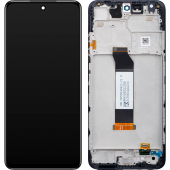 Display cu Touchscreen Xiaomi Redmi Note 10 5G, cu Rama, Gri, Service Pack 5600020K1900