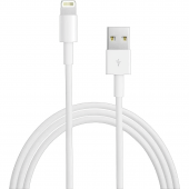 Cablu Date si Incarcare USB la Lightning SiGN, 1 m, 5V, 2.1A, Alb SKU24477-1 