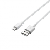 Cablu Date si Incarcare USB la USB Type-C SiGN Fast Charging, 1 m, 5V, 3A, Alb SN-USBC1MWHITE 