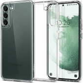 Husa pentru Samsung Galaxy S22+ 5G S906, Spigen, Ultra Hybrid Crystal, Transparenta ACS03954